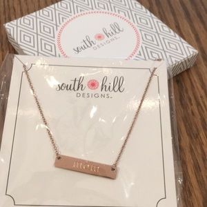 South Hill Designs Jewelry - Rose Gold Mom Bar Necklace South Hill Designs Jewelry - Rose Gold Mom Bar Necklace